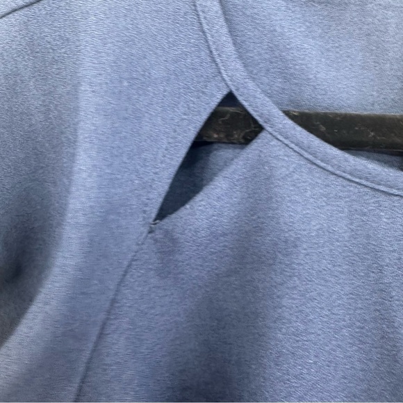 ASOS Double layer mini wiggle dress navy size 4 - Picture 3 of 8